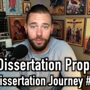 Overview of My Dissertation Proposal (Dissertation Journey #1)